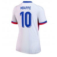 Fotbalové Dres Francie Kylian Mbappe #10 Dámské Venkovní ME 2024 Krátký Rukáv